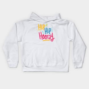 Hip Hip Hooray Kids Hoodie